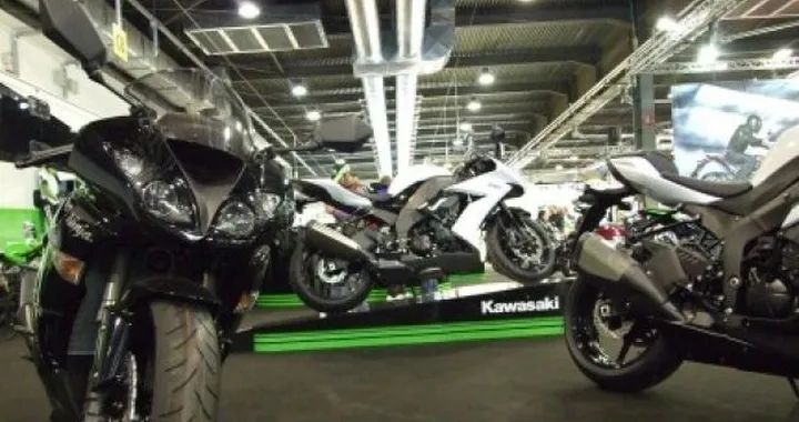 Live @Motor Bike Expo: stand Kawasaki