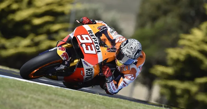 Test MotoGP Phillip Island, Day 3: Marquez davanti, Rossi quinto