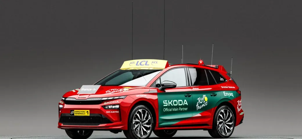 Škoda Auto festeggia 130 anni di storia al Tour de France 2025
