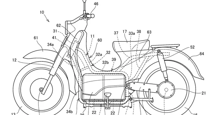 Honda EV-Cub: Mobile Power Pack rimovibile per la versione di serie