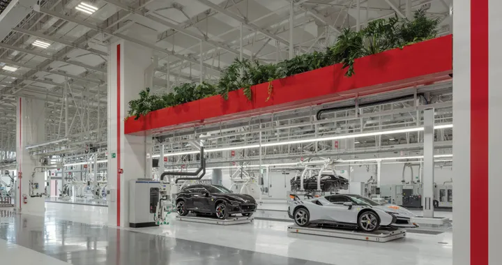 Il nuovo Ferrari e-building a Maranello, inaugurazione speciale