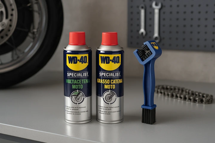 WD-40: il kit per catene moto in offerta è una coccola per la tua due ruote