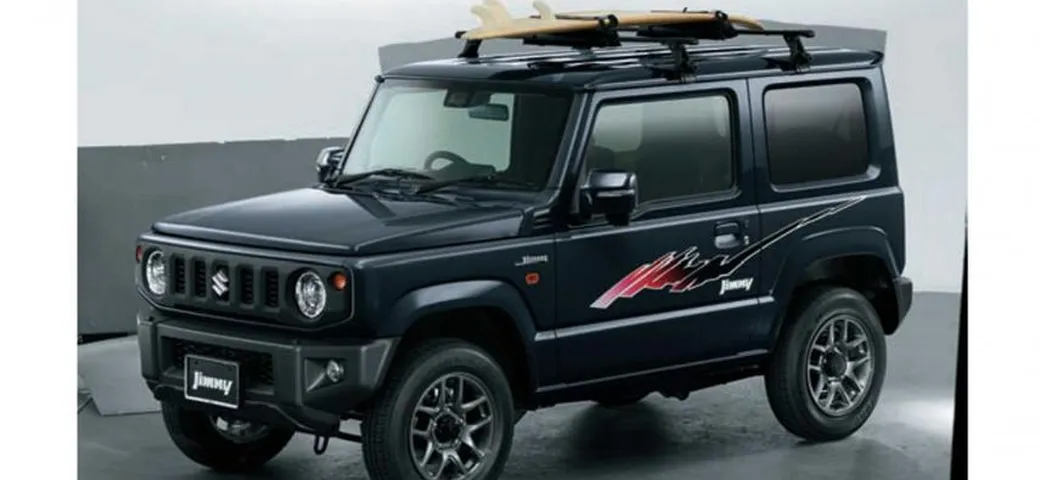 Suzuki Jimny: le grafiche vintage Anni '80