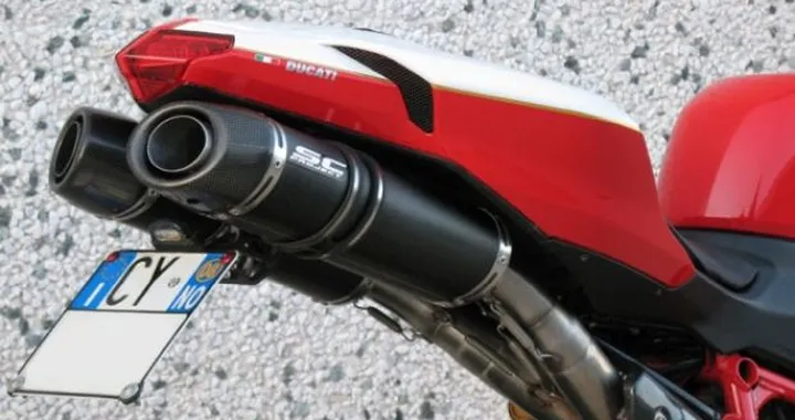 Silenziatori slip-on SC-Project per Ducati Superbike 848, 1098 e 1198