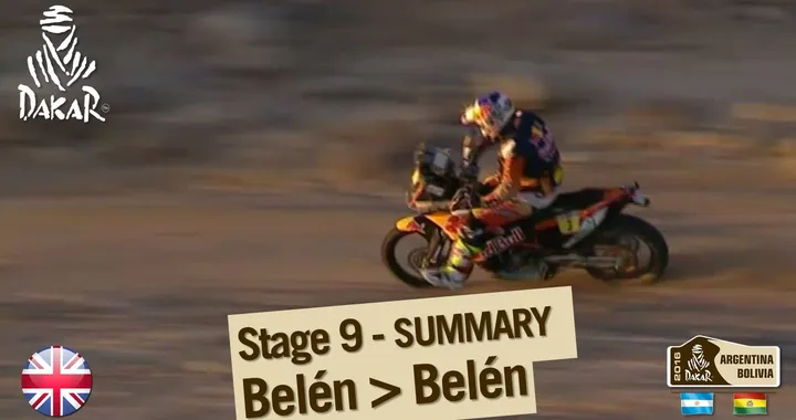 Stage 9 Summary - Car/Bike - (Belen / Belen)