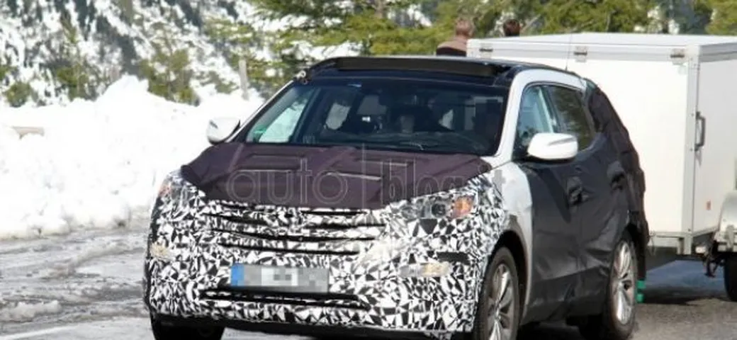 Foto Spia Hyundai Santa Fe 2013