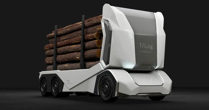 T-Log, il camion a guida autonoma e 100% elettrico
