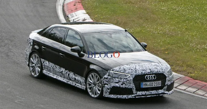Audi RS3 Sedan 2017: foto spia