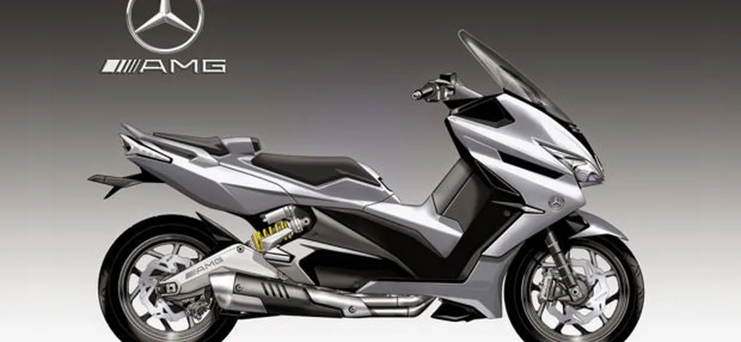 Scooter AMG XTR-1 by Oberdan Bezzi: Mercedes all'assalto di Yamaha e BMW?