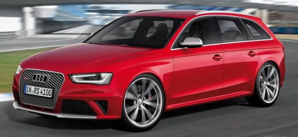 Le cinque generazioni dell'Audi A4