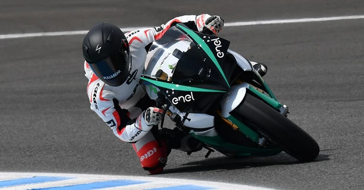 Nico Terol prova la MotoE: 