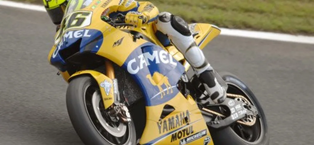 Valentino Rossi primo delle libere