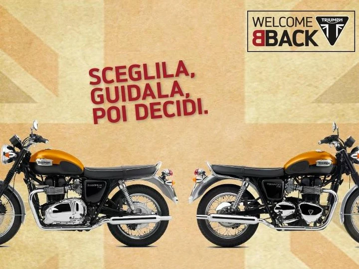 Triumph Motorcycles presenta la formula WelcomeBack