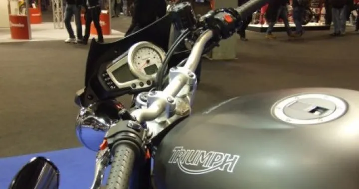 Live @ Motor Bike Expo:  stand Triumph