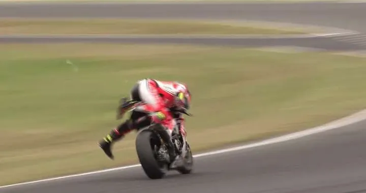 Savadori come Mamola: che rischio! [Video]