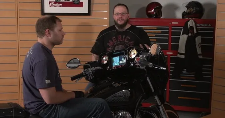 Impostazioni display del Ride Command