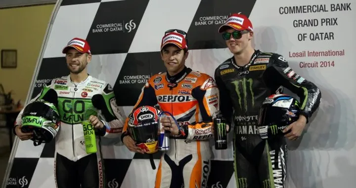 MotoGP 2014 Qatar LIVE: pole Marquez, Dovi 4°, Aleix Espargarò cade due volte, Rossi 10° [FOTO]