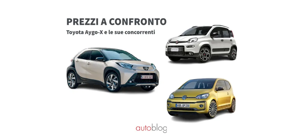 Toyota Aygo X: prezzi e promozioni a confronto con le sue concorrenti