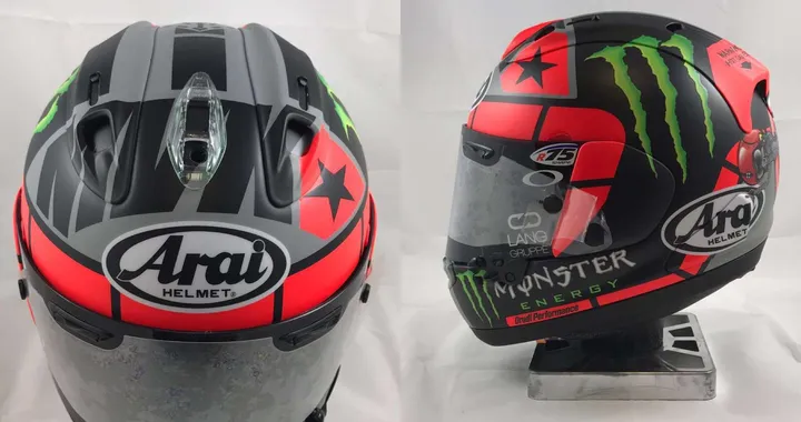 Maverick Viñales: svelato su Instagram il casco 2017!