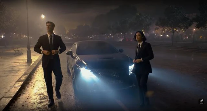 Lexus RC F protagonista del film Men in Black: International