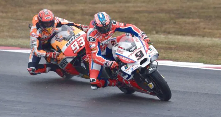 Petrucci 2° a Misano: "Last lap pazzesco di Marquez"