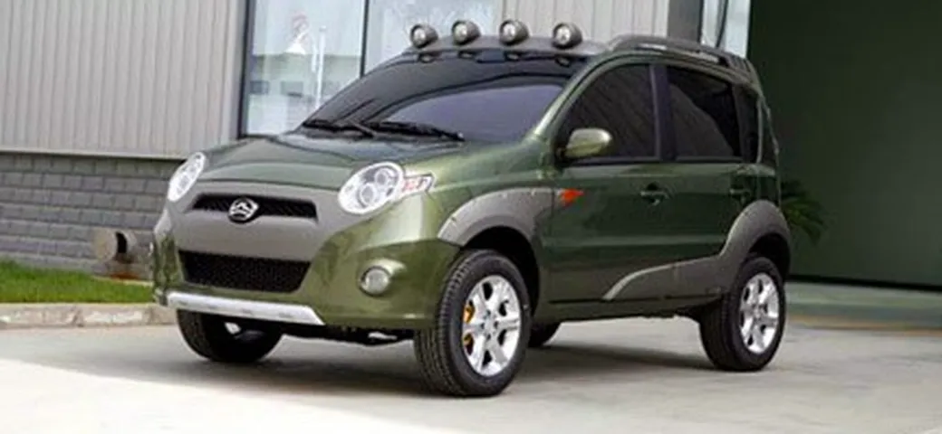 Great Wall Peri 4x4: un po' Panda Cross...