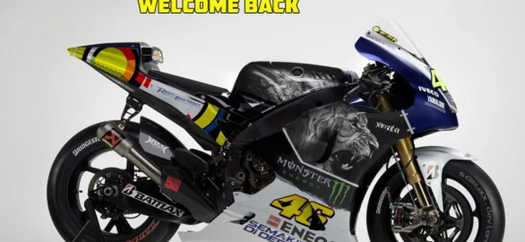 Foto del giorno: il ritorno del Leone Valentino Rossi