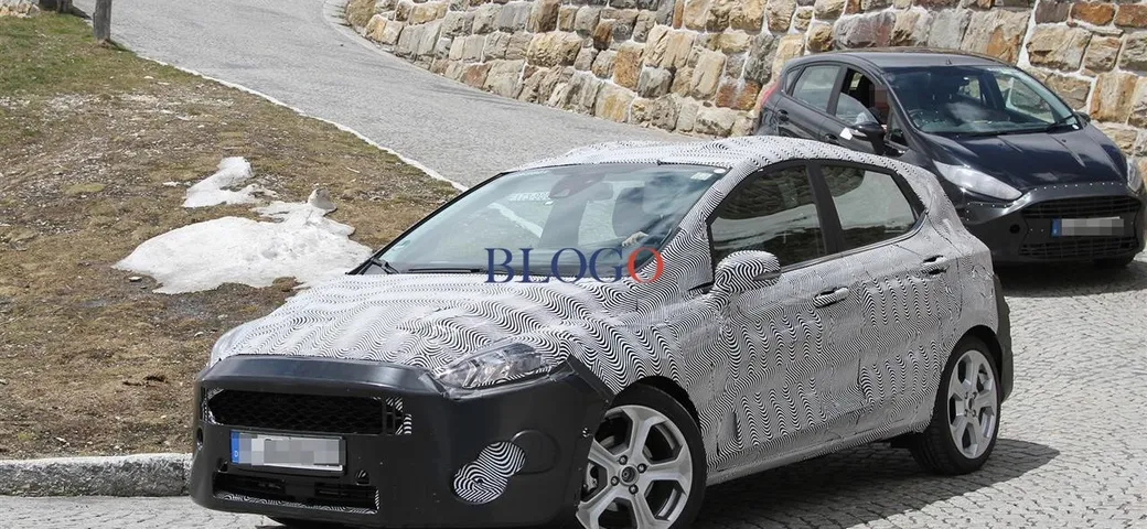 Ford Fiesta 2017: prime foto spia