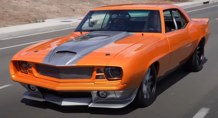 Chevrolet Camaro: restomod da 730 CV per un esemplare del 1969