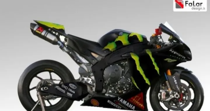 Monster sulle carene della Yamaha Superbike?