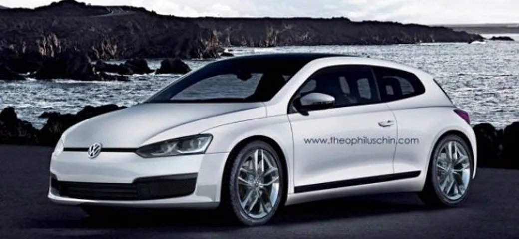 Volkswagen Scirocco: prima ricostruzione grafica del restyling