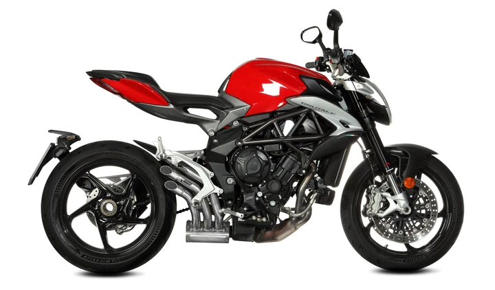 Mivv presenta lo scarico studiato ad hoc per la MV Agusta Brutale 800