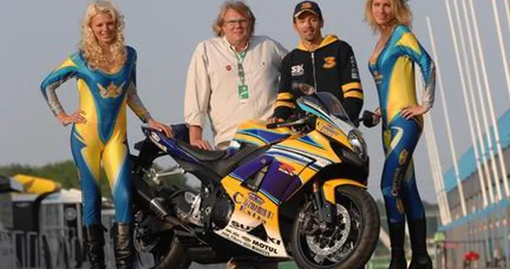 Max Biaggi alla sua prima gara "in casa"