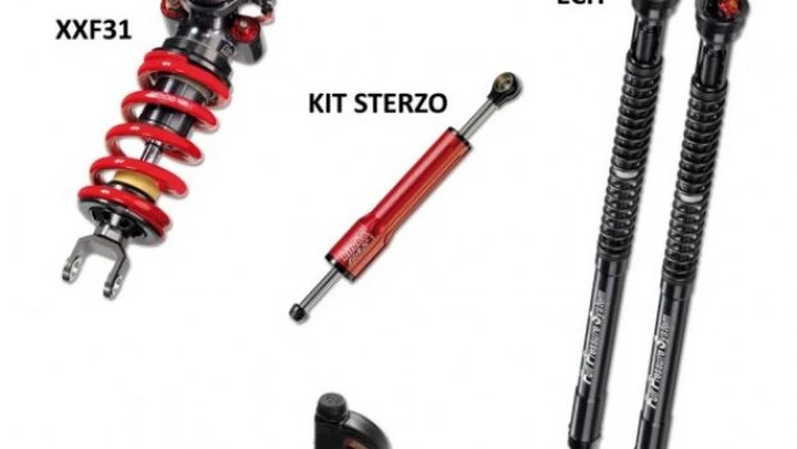 Bitubo: cartuccia forcella, ammortizzatore di sterzo e monoammortizzatore per BMW S1000RR