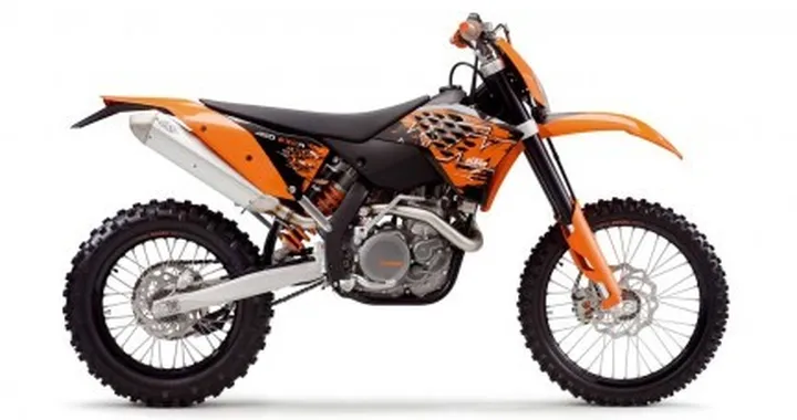 2008 KTM EXC-R 450 e video