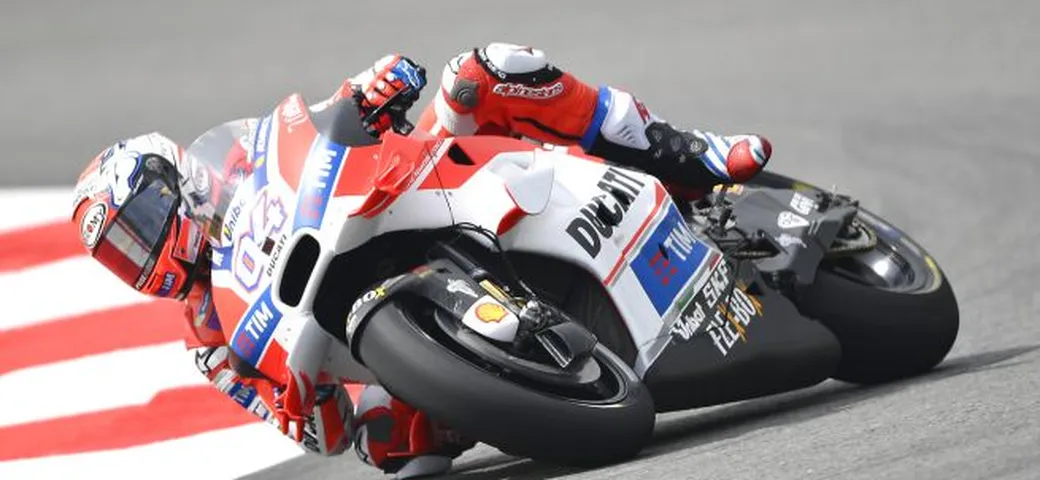 MotoGP: exploit di Dovizioso (Ducati), seconda pole stagionale. Rossi e Lorenzo in prima fila davanti a Marquez
