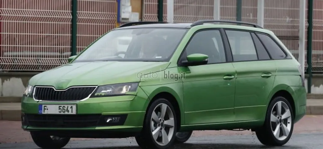 La Skoda Fabia Combi in nuove foto spia su strada