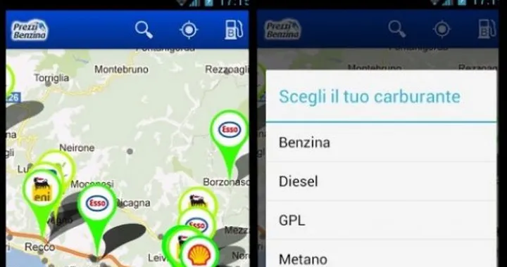 Rubrica App per motociclisti: Prezzi Benzina