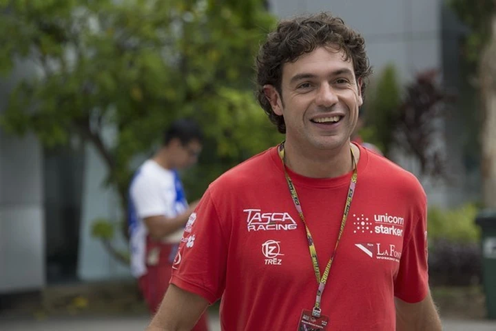 Roberto Rolfo con il team Honda Lorini nel Mondiale Supersport 2015