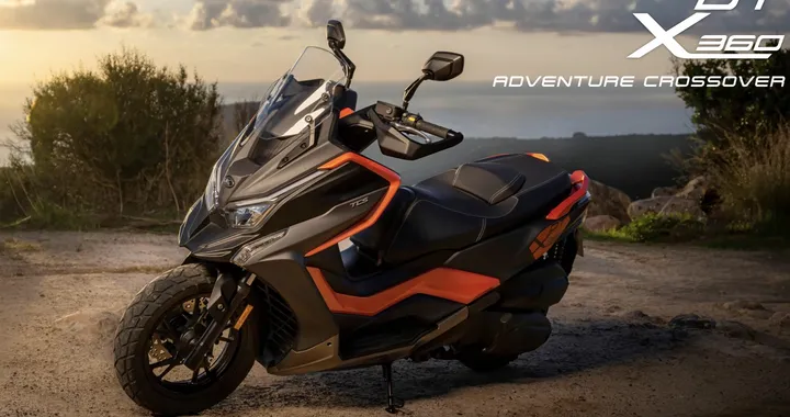 Kymco DT X360, lo scooter adventure
