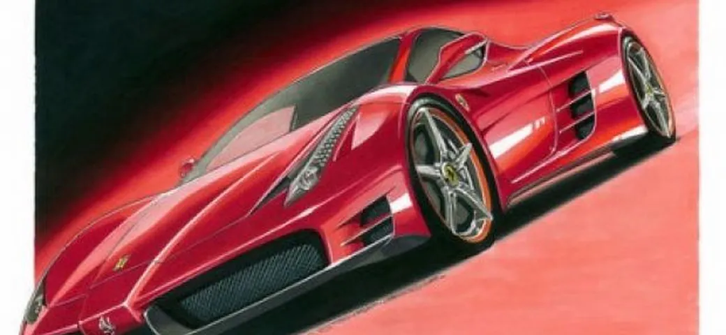 Ferrari F70: nuova ricostruzione grafica per l'erede della Enzo