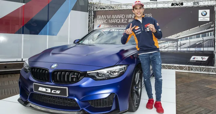 Marc Marquez vince la sesta BMW consecutiva: è una fiammante M3 CS