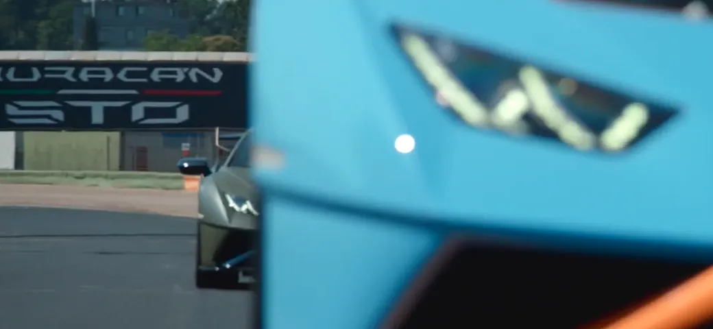 La Lamborghini Huracan STO a Vallelunga e sulle strade di Roma [Video]
