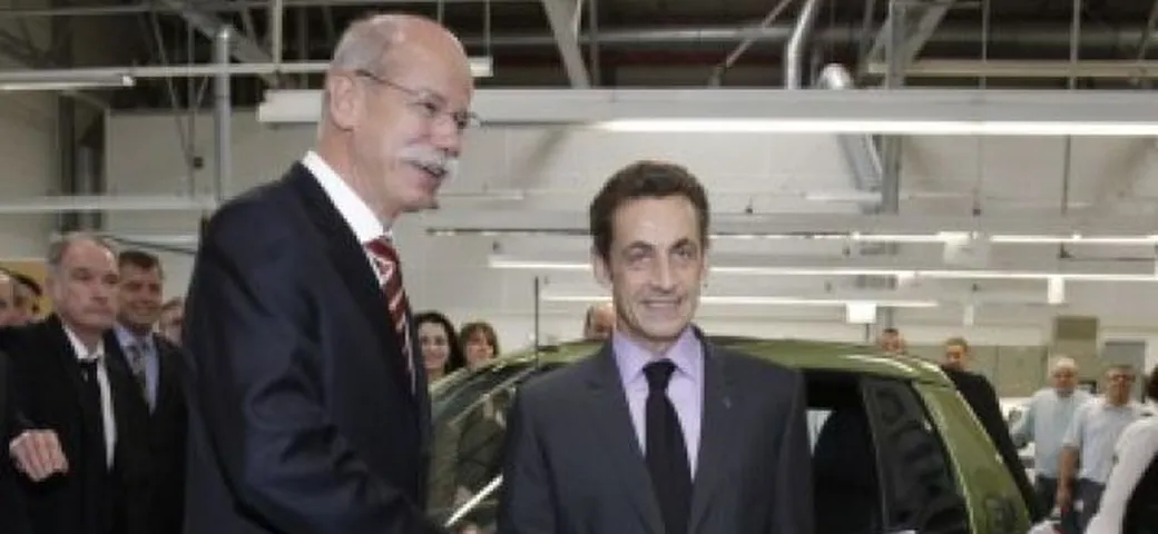 Smart Electric Drive: Sarkozy visita Hambach, la produzione di massa inizierà nel 2012