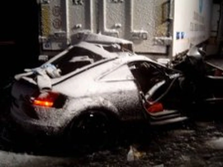 Audi TT - crash mortale in collaudo