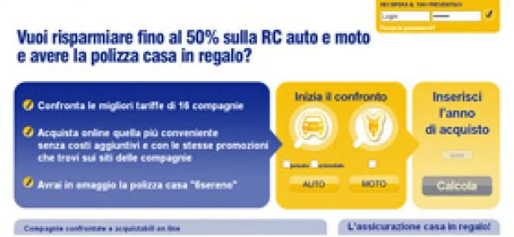 Scegli l'assicurazione più economica con 6sicuro.it