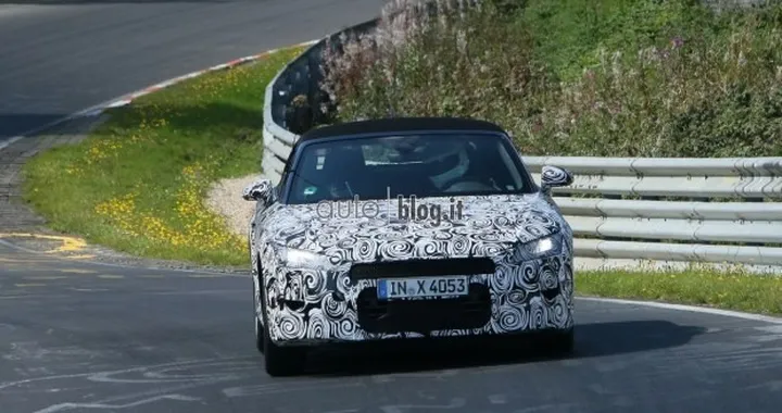 Il Nurburgring ospita i primi test dell'Audi TT Roadster