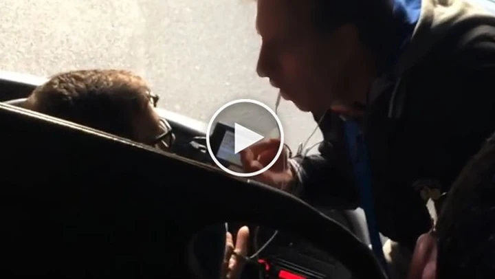 Palermo: lite tra un Vigile e l'autista di un autobus [Video]