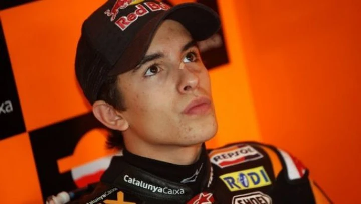 Marc Márquez rinvia il debutto sulla moto 2012