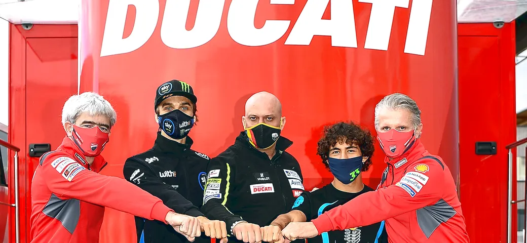 Bastianini e Marini in MotoGP con Ducati nel 2021